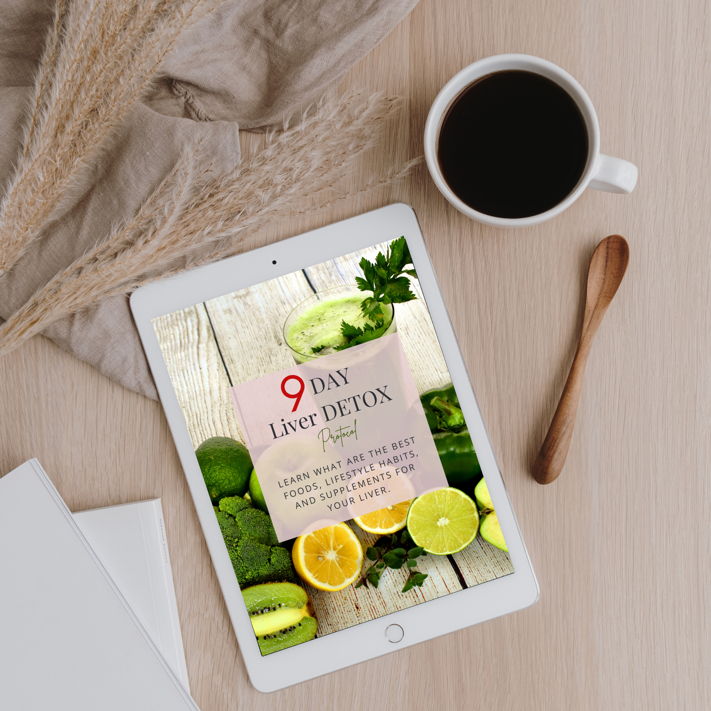 9-Day Liver Detox Guide - Digital Download: Cleanse, Revitalise, Hormonal Balance, Weight Loss, Energy Boost, Clear Skin, Detox Plan eBook